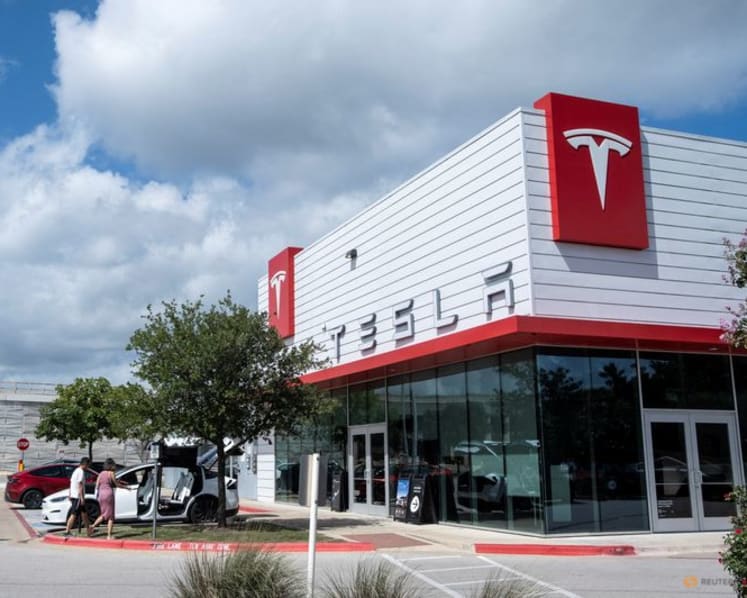 Tesla shares fall as Musk touts ambitious – and costly – plans