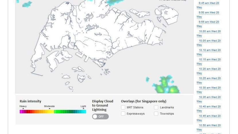 New weather website offers real-time report by location