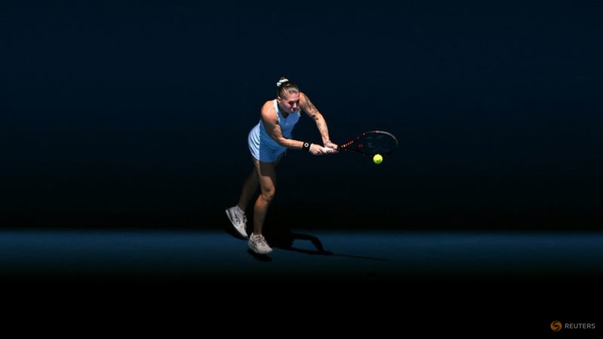Ukraine's Oliynykova finds joy in Grand Slam debut despite first-round loss