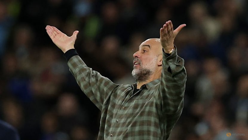 Guardiola laments red card after third straight exit to Real Madrid