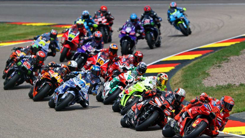 Marc Marquez reigns supreme to win German GP as only 10 riders finish