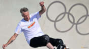 Skateboarding-Hawk puts his history-making '900' skateboard up for auction