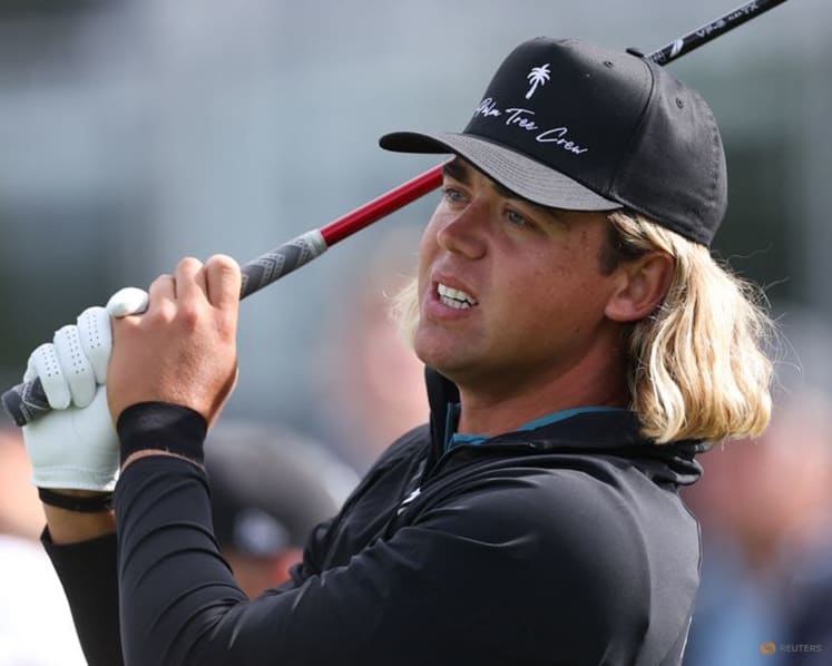 Higgo docked two shots for being late to the tee at PGA Championship