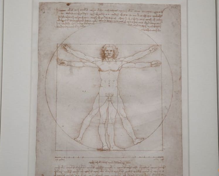 Da Vinci's 'Vitruvian Man' loses genitalia for Games TV, angering some in Italy
