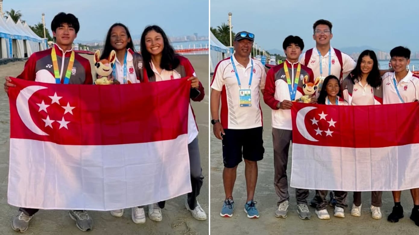 在亚洲沙滩运动会大放异彩 我国帆船运动员赢1金1银1铜