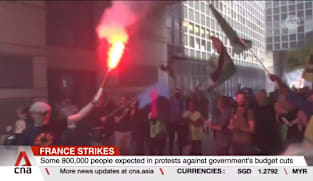 800,000 people expected to take to France's streets to protest planned budget cuts