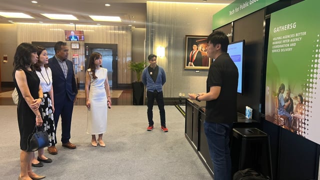 政府最新数码产品 在国会大厦展览两天  