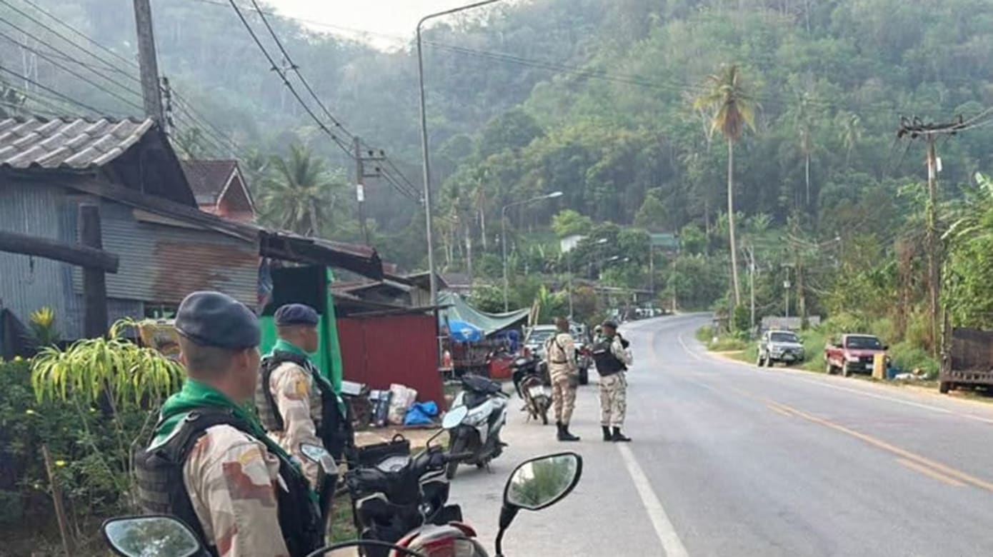 疑诱饵式袭击 泰官员调查喷漆涂鸦炸弹引爆两人伤