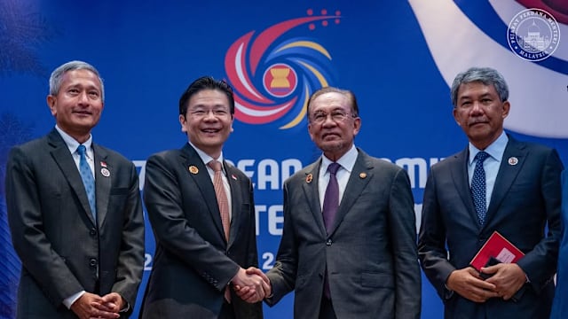 黄总理会晤安华 赞马国任主席国期间让亚细安更团结