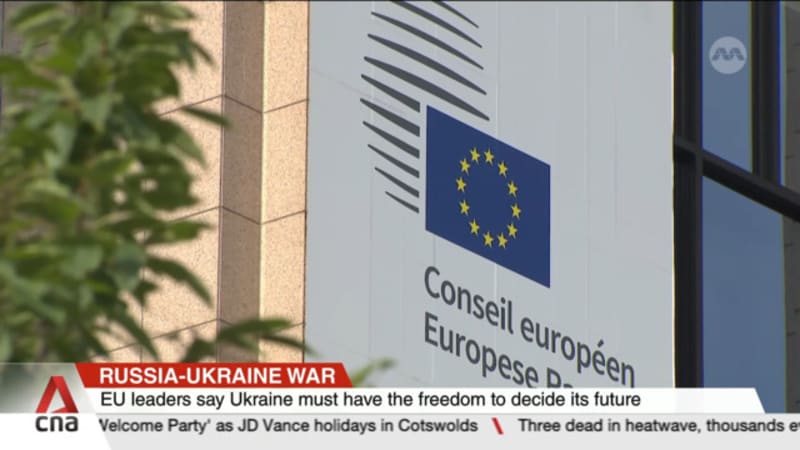 European leaders push for Kyiv's inclusion in Ukraine war negotiations