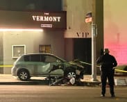 Car ploughs into Los Angeles nightclub crowd, injuring 30