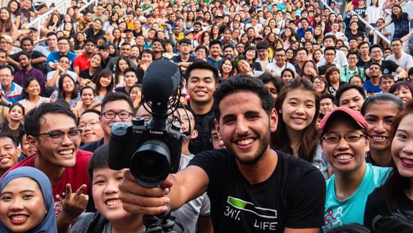 Videos of Singapore '100% not sponsored', says travel vlogger Nas Daily