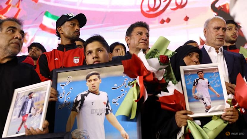 Iran hold World Cup departure rally despite continuing concerns
