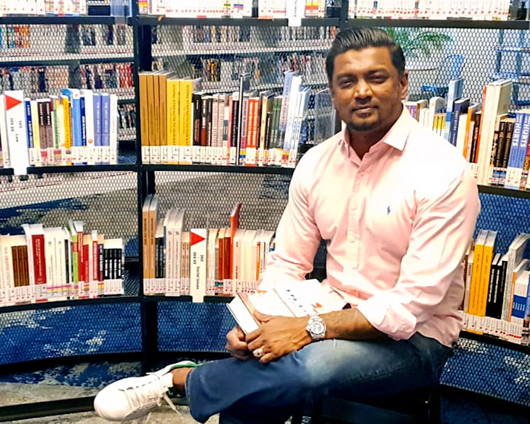 Taking up a diploma, and a new career path in his 40s