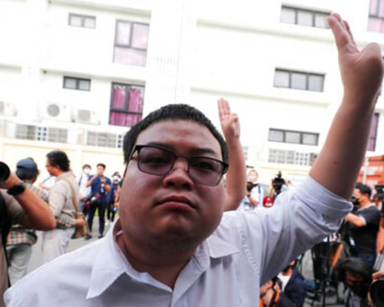 Thai protest leader on hunger strike given IV drip in prison