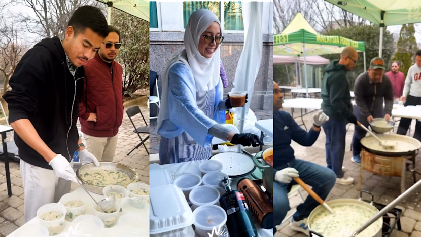 Bazar Ramadan dan bubur lambuk di Washington ubat rindu anak Malaysia