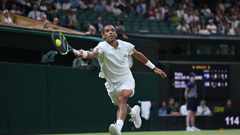 'Racket and heart' as Djokovic tames Auger-Aliassime to return to Wimbledon semis