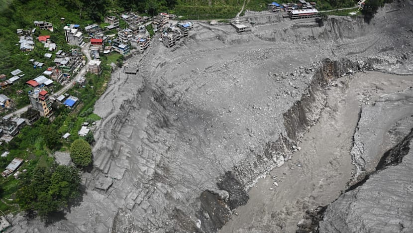 Villages erased, valleys reshaped: Flying over Nepal’s flood disaster zone