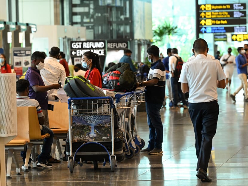 The Government aims to restore Changi Airport's passenger volumes in 2022 to at least 50 per cent of pre-Covid levels. The Government aims to restore Changi Airport's passenger volumes in 2022 to at least 50 per cent of pre-Covid levels.
