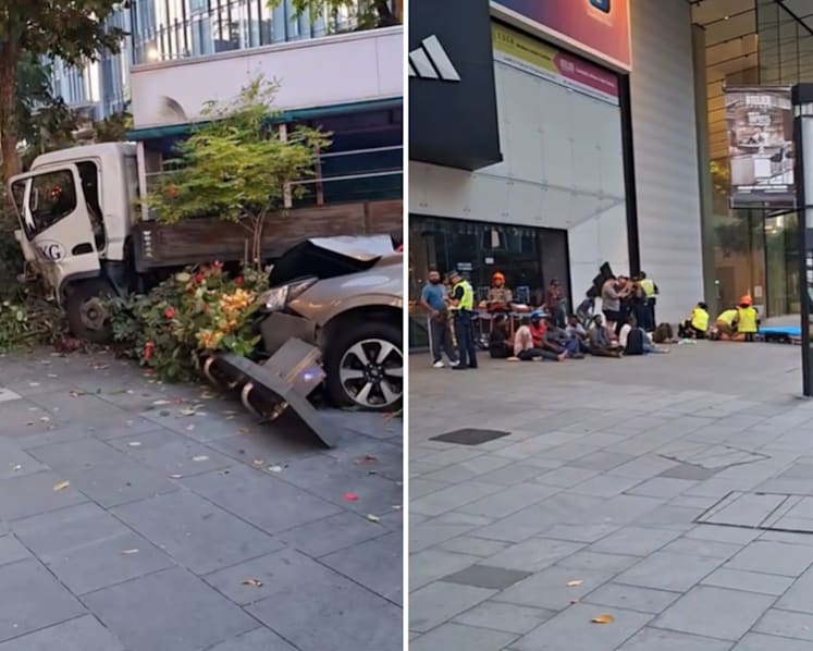 13 taken to hospital after Orchard Road accident involving car and lorry 
