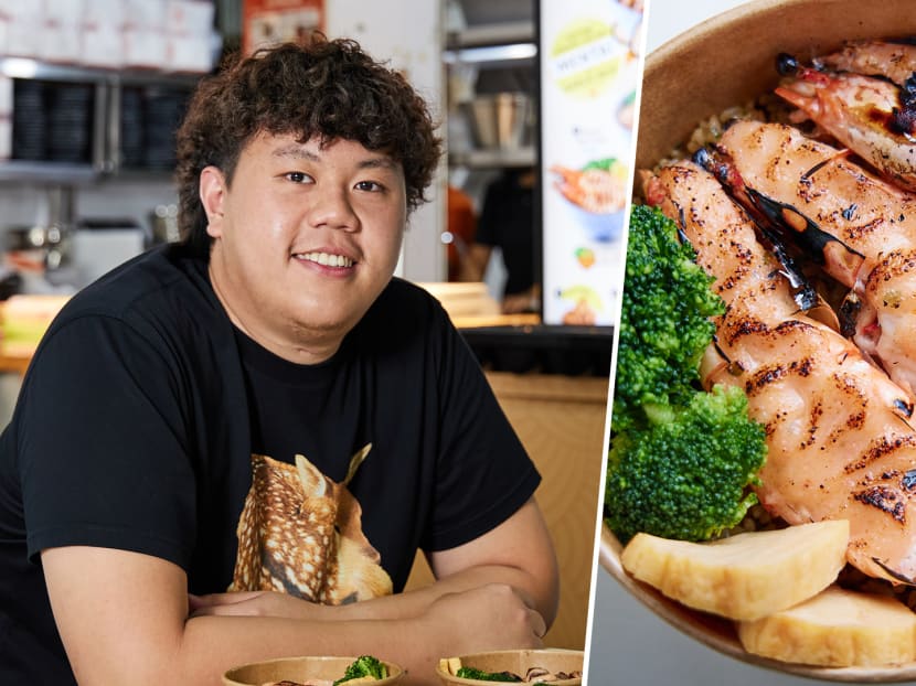 King Of Fried Rice Towkay, 25, Opens Mentaiko-Themed Japanese Rice Bowl Hawker Stall