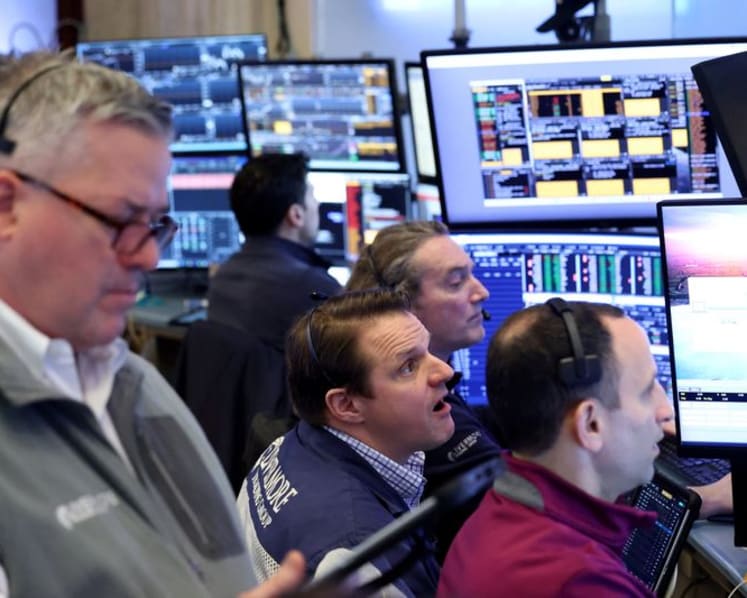 US stocks follow European shares higher; geopolitical jitters boost oil, gold