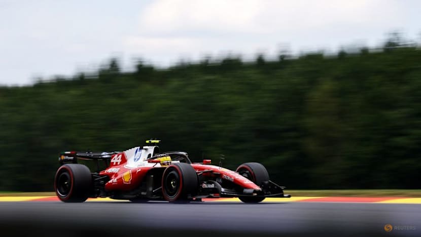 Verstappen fastest in Belgian GP first practice, Hamilton second