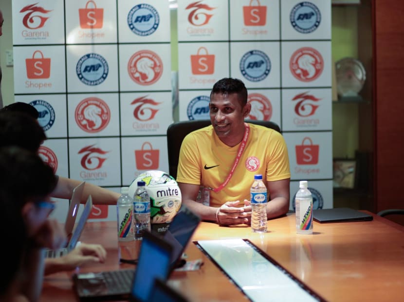 V. Selvaraj was also a former national striker who was part of the 1994 Malaysia Cup winning team. Photo: Garena Young Lions Facebook page