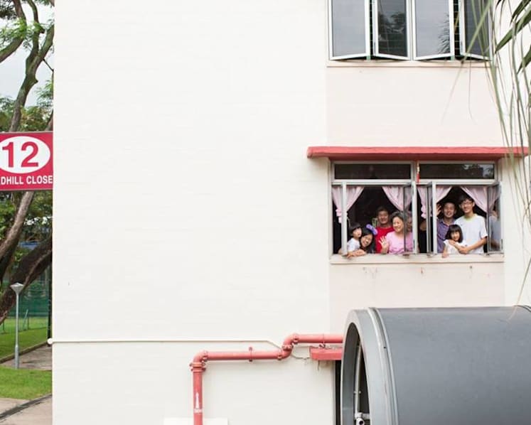 A family photo to remember for Redhill Close residents, as estate empties out after 63 years