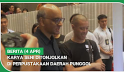 BERITA (4 Apr) | Karya seni ditonjolkan di Perpustakaan Daerah Punggol