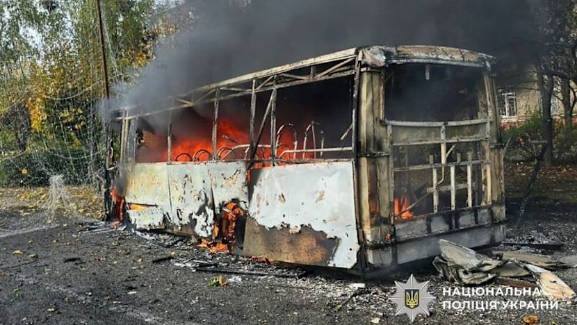 Russian strike on buses kills 30 in Ukraine's frontline city of Kramatorsk