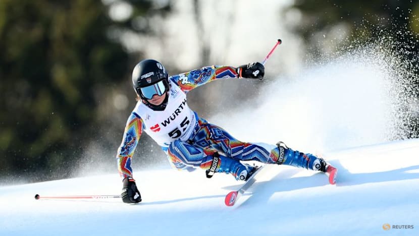Alpine skiing-Mexico's Schleper, 46, and son Gaxiola to make Olympic history