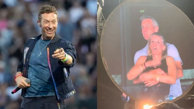 “我们要拍你们喽~”　Coldplay主唱玩梗无极限，“抓奸”事件秒变互动笑料！
