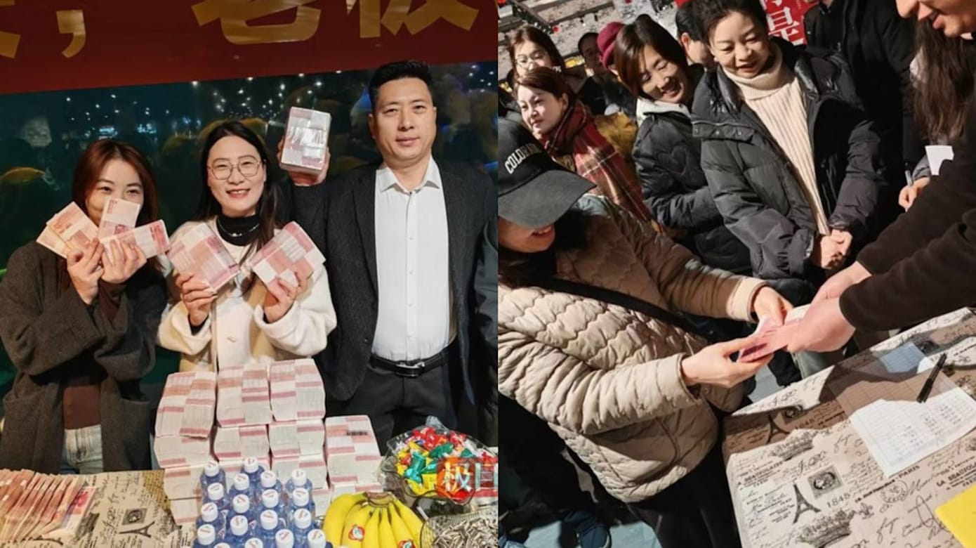 欢喜过好年！中国老板投资黄金赚182万新元分给员工 