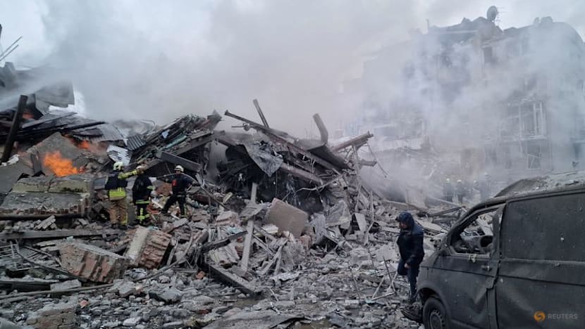Russian strike on Ukraine's Kharkiv injures at least 25, officials say