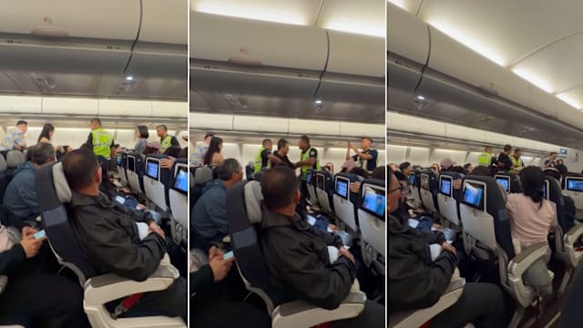 疑发生争执触碰马航空服员 男乘客被请下机