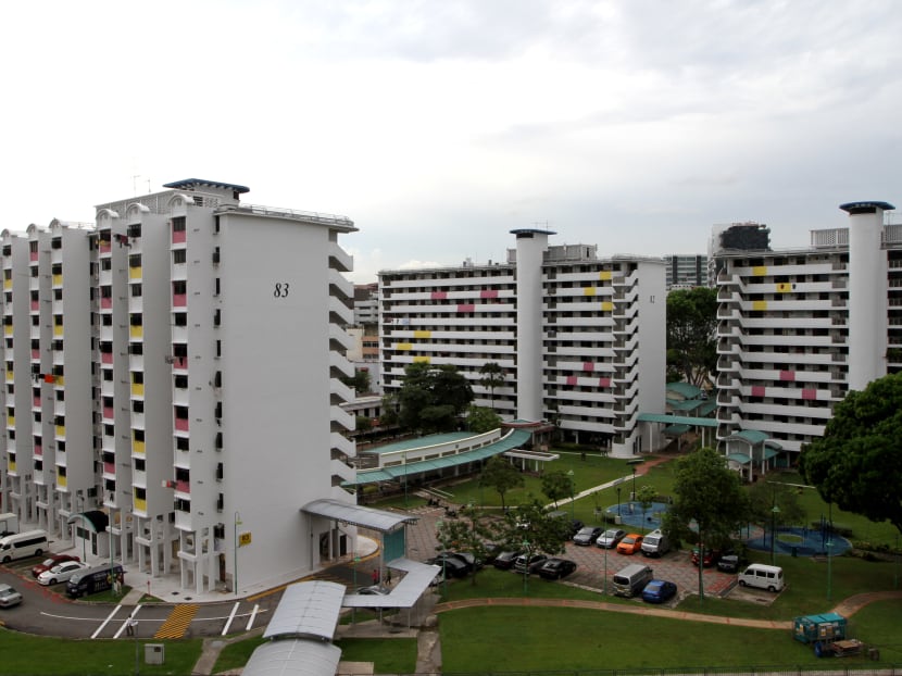 An overhead view of Blocks 81 to 83 MacPherson Lane, the latest to be selected for the Selective En bloc Redevelopment Scheme (Sers). An overhead view of Blocks 81 to 83 MacPherson Lane, the latest to be selected for the Selective En bloc Redevelopment Scheme (Sers).