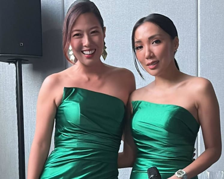 Radio DJ Jean Danker and actress Vanessa Vanderstraaten wore same dress to award show, ended up 'screaming'