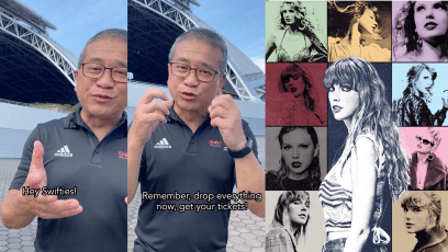 “Taylor Swift Is The EAST COAST PLAN”: Minister Edwin Tong Plugs Taylor Swift Concert Here And Netizens Are Super Amused