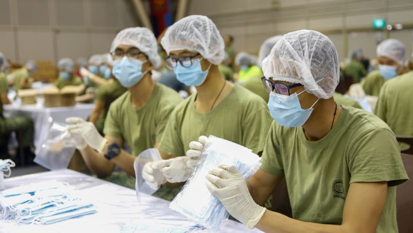SAF personnel packing masks, doing contact tracing, supporting fight against Wuhan coronavirus