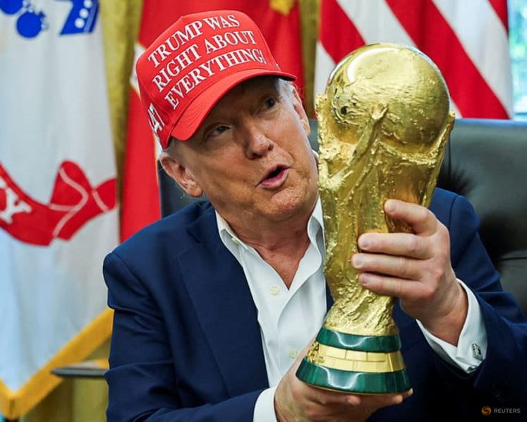 Trump says he would consider relocating World Cup matches