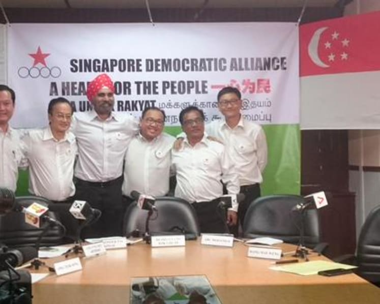 GE2015: SDA unveils candidates for Pasir Ris-Punggol GRC