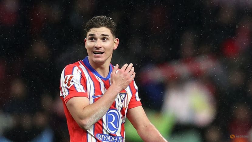 Alvarez lifts Atletico to top spot with 1-0 win over Bilbao