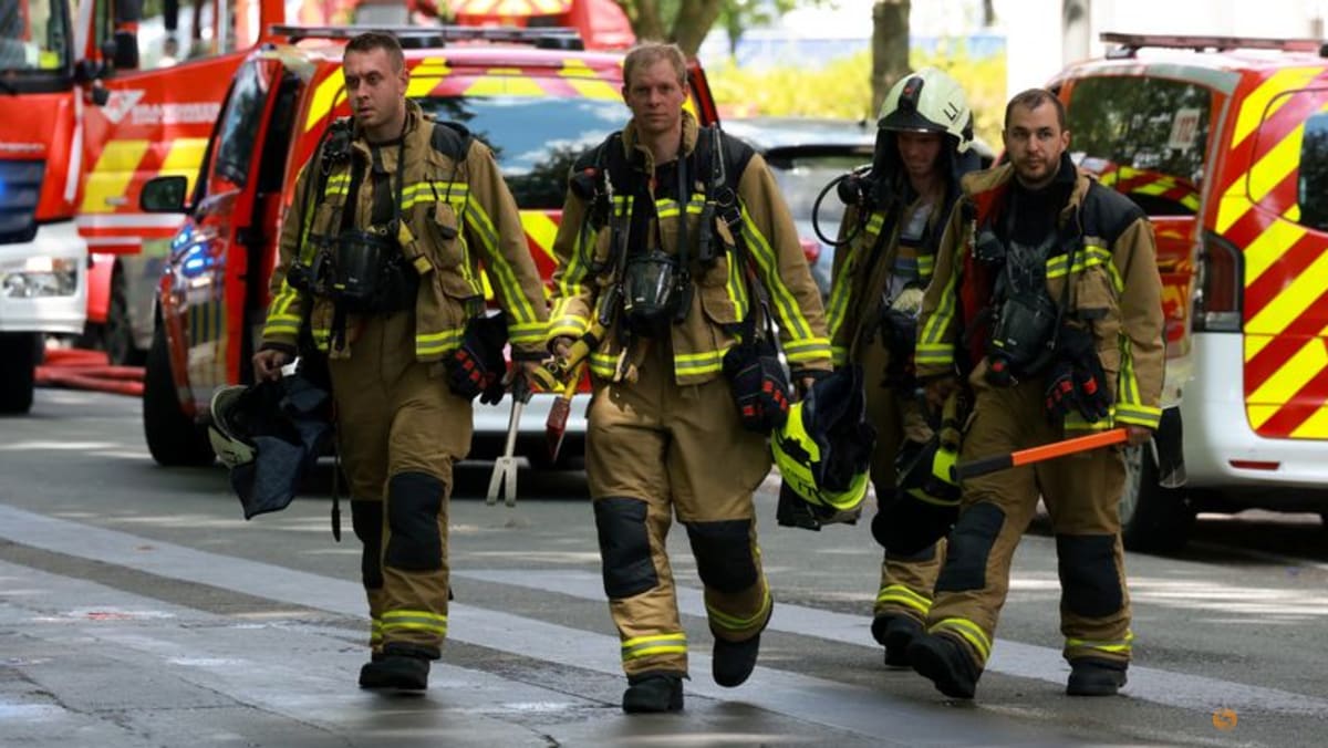 At least 5 people killed in fire in Antwerp apartment tower, Belgian police say