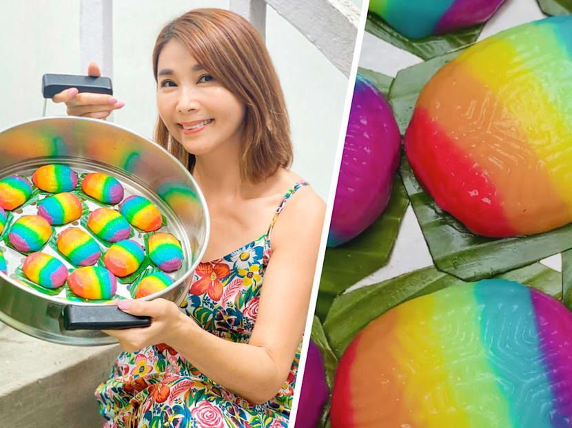 Chen Xiuhuan Made Rainbow Ang Ku Kueh At Ji Xiang Confectionery, Here&rsquo;s The Recipe
