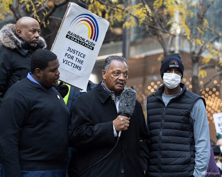 Hundreds protest Rittenhouse acquittal across US