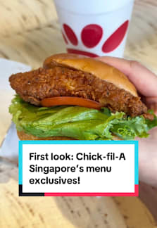 Are you ready for mor chikin?! American fast food chain Chick-fil-A is opening its first Singapore outlet end of this year, and @8dayseat flew to its test kitchen at its Atlanta HQ to check out the menu planned for Singaporean fans. There’s a spicy fried chicken fillet sandwich and exclusive tangy chilli sauce that is super good! #8dayseatrending #chickfila #chickfilasingapore #tiktoksg 