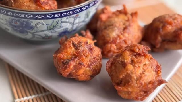 食谱：炸香蕉球