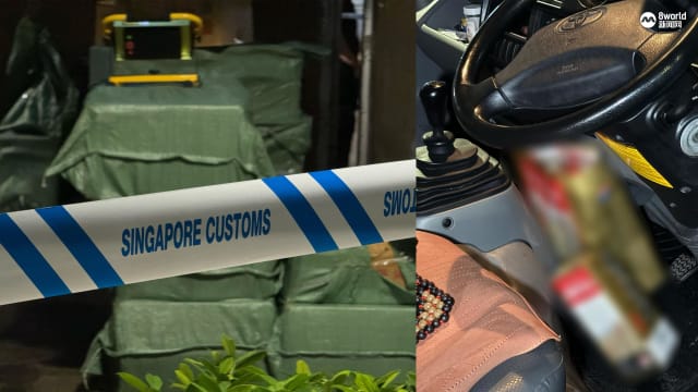 关税局裕廊西执法 揭送货员偷用公司车夜送漏税酒赚外快