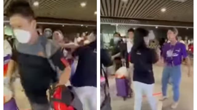 称关卡买电话卡遭店员谩骂 狮城夫妇视频引热议